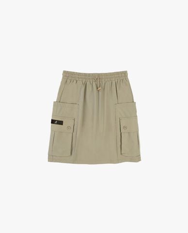  KANGOL - Chân váy chữ A mini túi hộp 