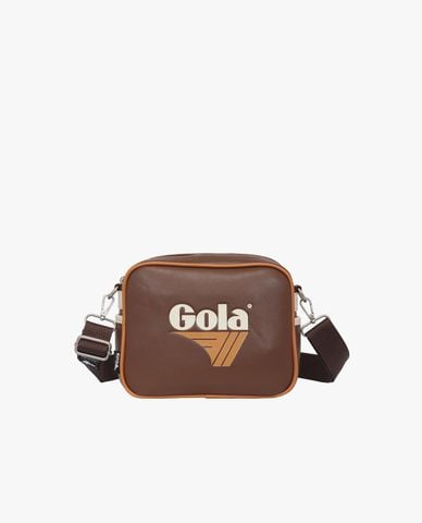  GOLA - Túi đeo vai unisex hình vuông phối logo 