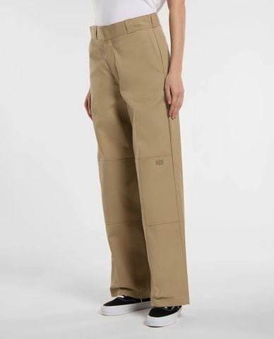  DICKIES - Quần nữ ống đứng phối logo hiện đại 