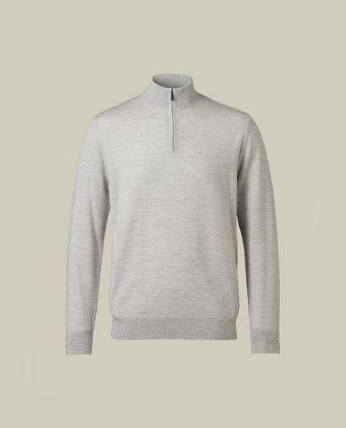  CHARLES TYRWHITT - Áo dệt kim nam khóa zip Pure Merino 