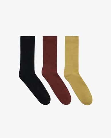  DICKIES - Set 3 đôi vớ cổ cao unisex thời trang 