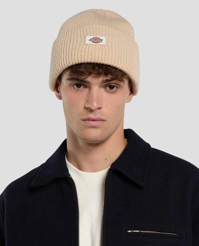  DICKIES - Nón len unisex phối logo Basye 