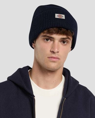  DICKIES - Nón len unisex phối logo Basye 