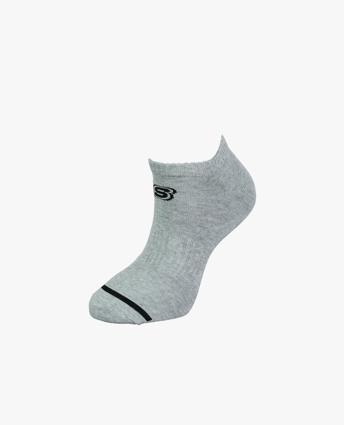SKECHERS - Set 3 vớ nữ cổ thấp dệt logo