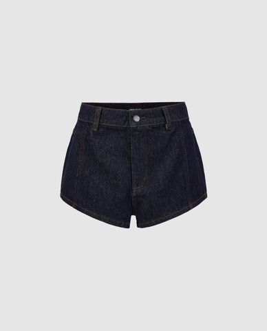 URBAN REVIVO - Quần short jeans nữ Vogue 