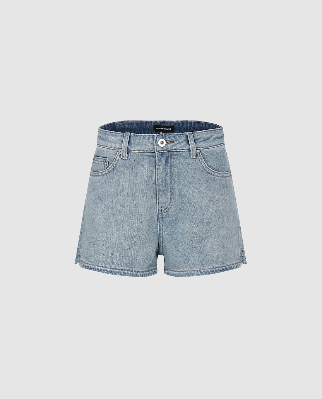 URBAN REVIVO - Quần short jeans nữ năng động