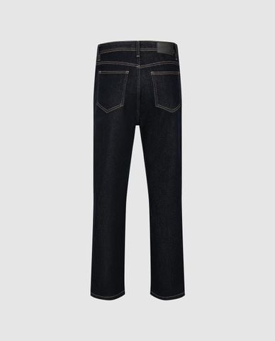  URBAN REVIVO - Quần jeans nam ống đứng phối túi 