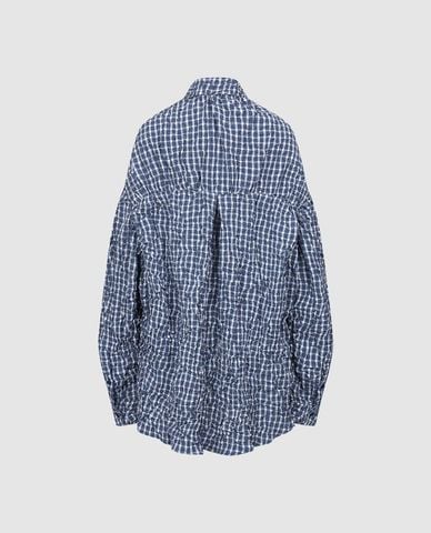  URBAN REVIVO - Áo sơ mi nữ tay dài kẻ caro 