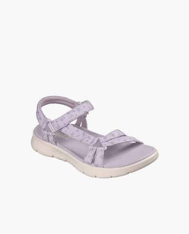  SKECHERS - Giày sandals nữ đế thấp GOwalk Rosalie 