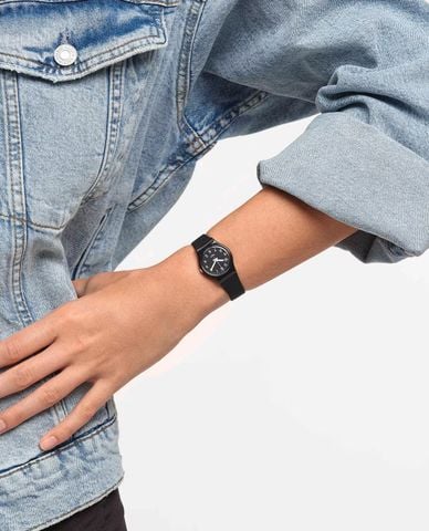  SWATCH - Đồng hồ nữ Lady Black Single 25mm 