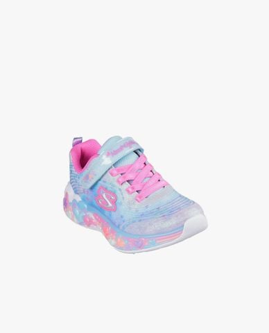  SKECHERS - Giày sneakers bé gái cổ thấp Eternal Heart Lights 