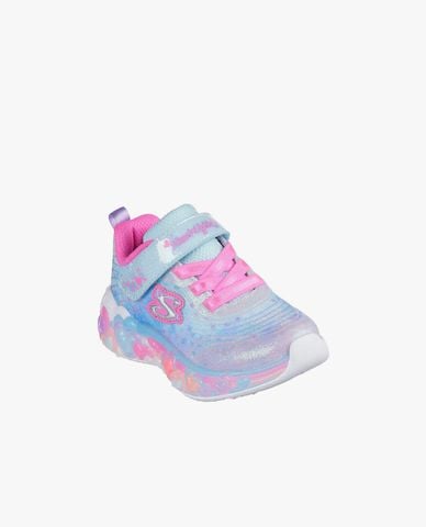  SKECHERS - Giày sneakers bé gái cổ thấp Eternal Heart Lights 