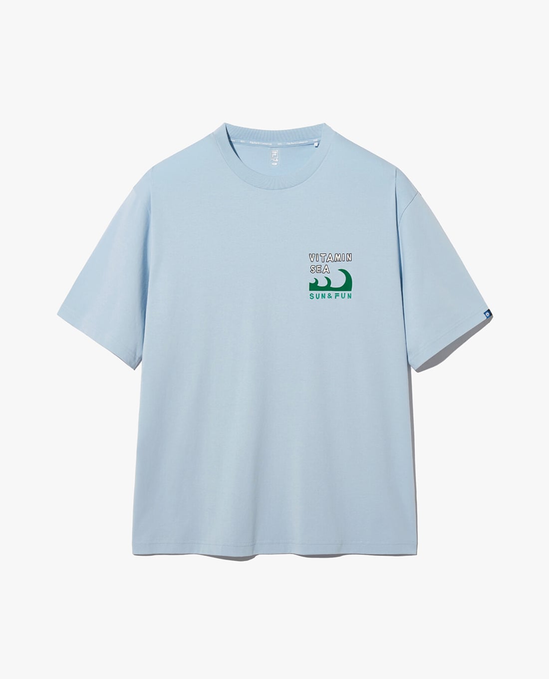 FILA - Áo thun unisex tay ngắn Public Summer Graphic