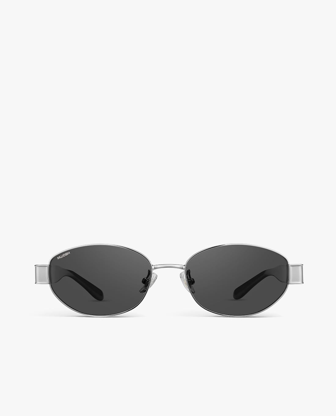 MUJOSH - Kính mát unisex gọng oval cổ điển