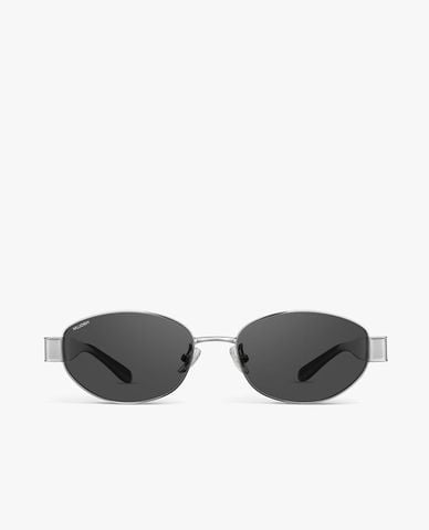 MUJOSH - Kính mát unisex gọng oval cổ điển 