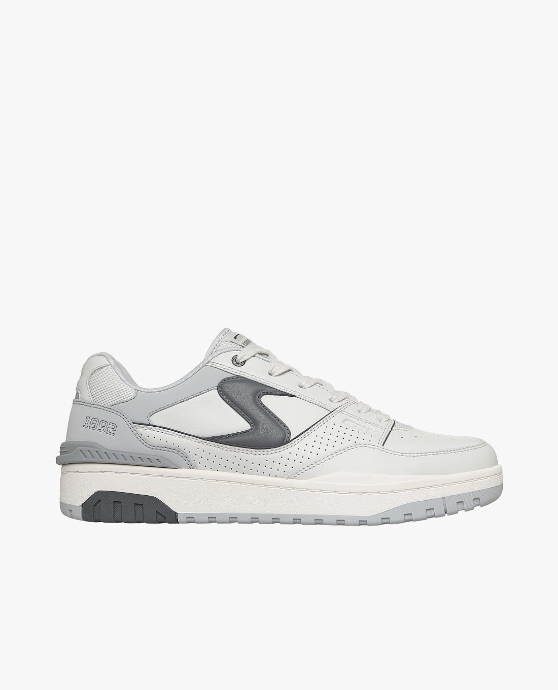 SKECHERS - Giày sneakers nam cổ thấp Court Classics S 1992 Argent