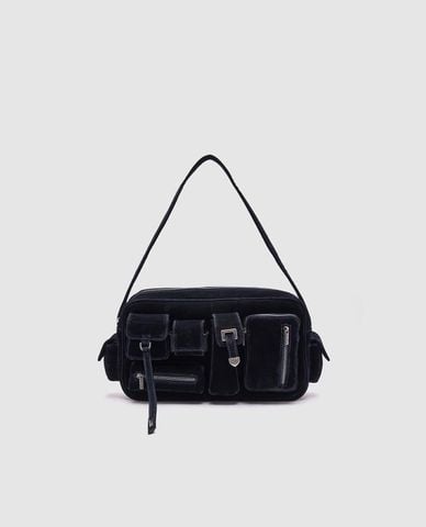  URBAN REVIVO - Túi đeo vai nữ phom chữ nhật đa ngăn 