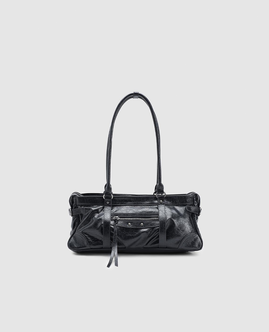 URBAN REVIVO - Túi đeo vai nữ phom chữ nhật cổ điển