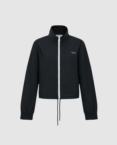  URBAN REVIVO - Áo khoác thể thao nữ cổ trụ tay dài 