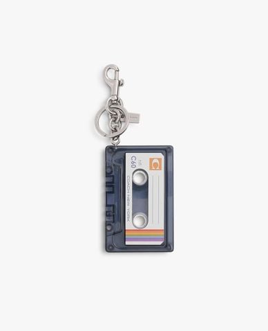  COACH - Móc khóa treo túi nữ Large Cassette 