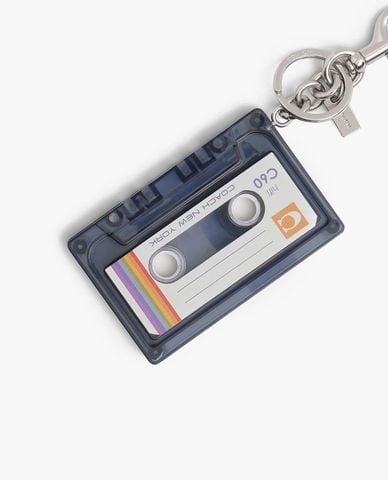  COACH - Móc khóa treo túi nữ Large Cassette 