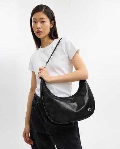  COACH - Túi đeo vai nữ hình bán nguyệt Juliet 