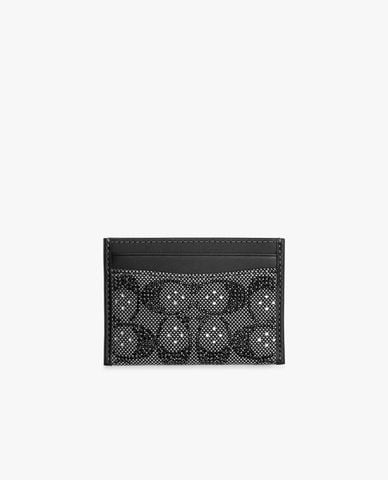  COACH - Ví đựng thẻ nữ Essential In Crystal Signature Jacquard 