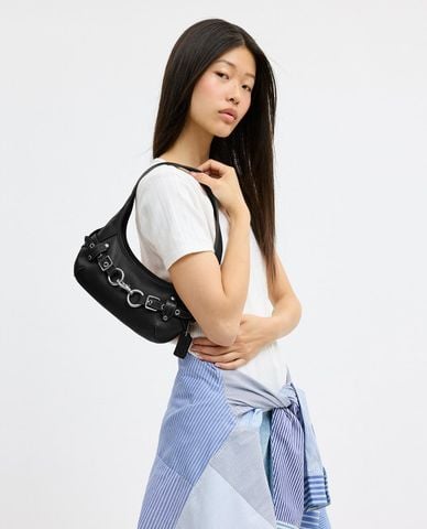  COACH - Túi đeo vai nữ hình bán nguyệt Belted Ergo 26 