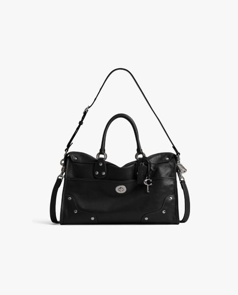  COACH - Túi đeo vai nữ phom chữ nhật Rider Satchel 38 