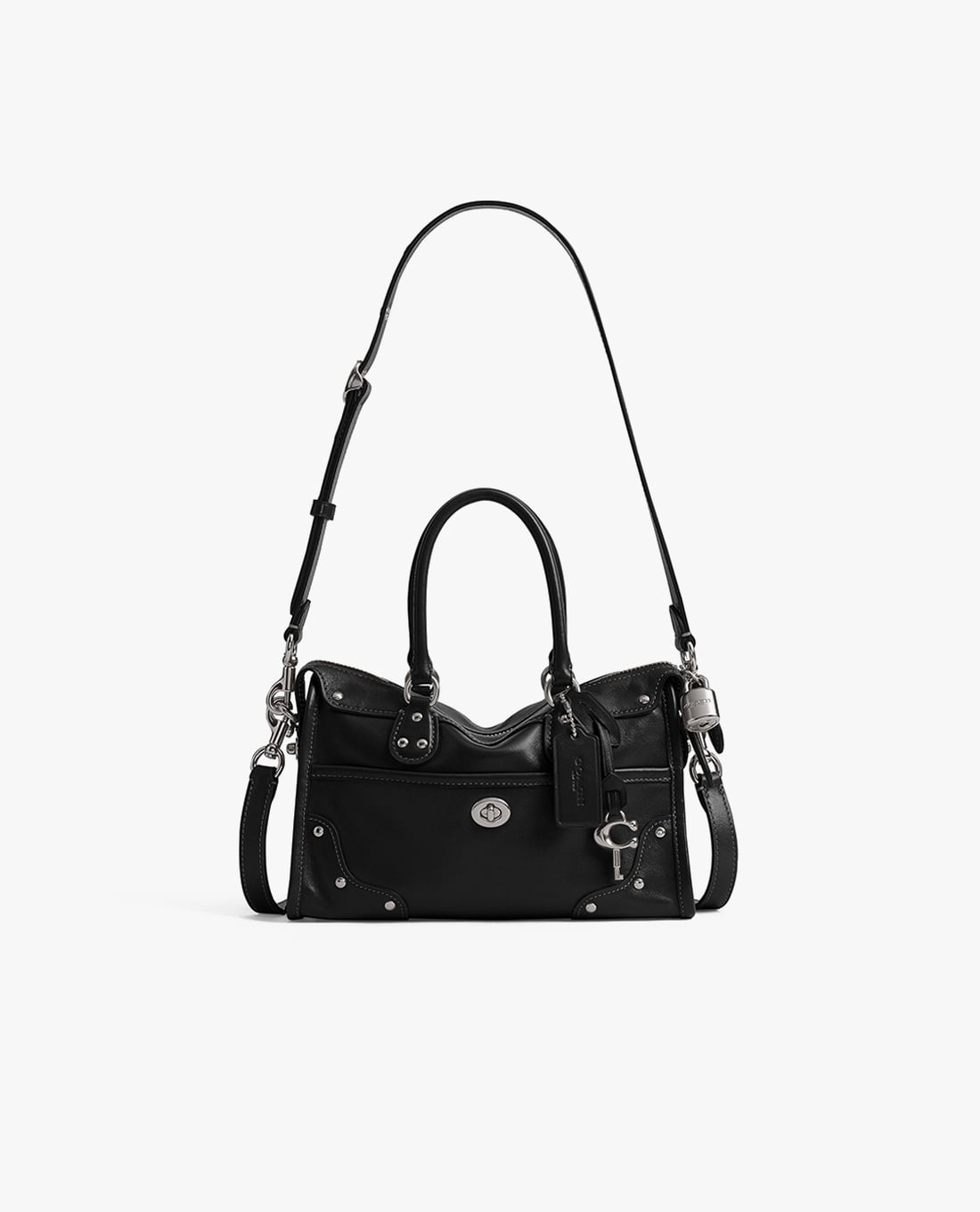 COACH - Túi đeo vai nữ phom chữ nhật Rider Satchel 24