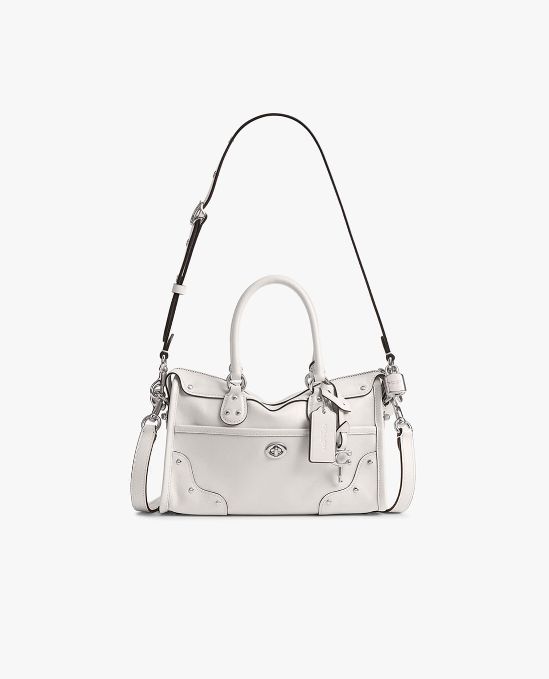 COACH - Túi đeo vai nữ phom chữ nhật Rider Satchel 24