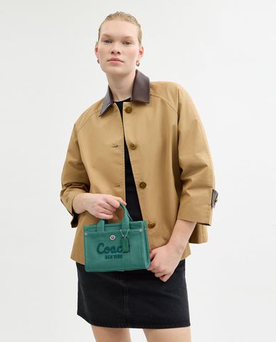  COACH - Túi tote nữ phom chữ nhật Cargo 20 