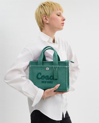  COACH - Túi tote nữ phom chữ nhật Cargo 26 