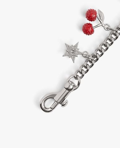  COACH - Móc khóa treo túi nữ Crystal 