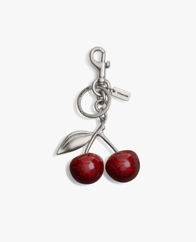  COACH - Móc khóa treo túi nữ Cherry 