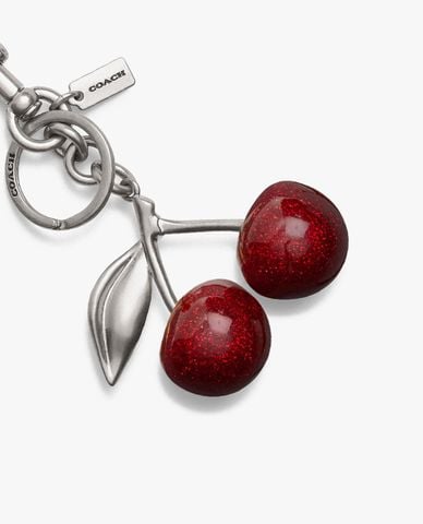  COACH - Móc khóa treo túi nữ Cherry 