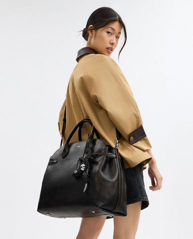  COACH - Túi xách nữ phom chữ nhật Soft Empire 48 