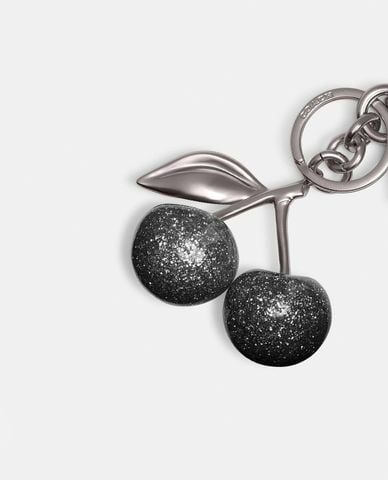  COACH - Móc khóa treo túi nữ Cherry 