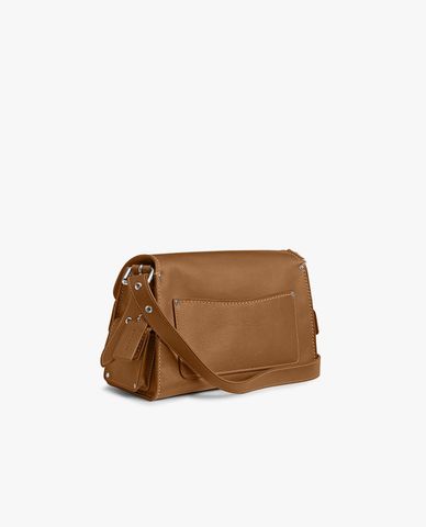  COACH - Túi đeo vai nữ nắp gập Cargo Turnlock Soft Tabby 