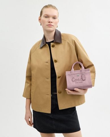  COACH - Túi tote nữ phom chữ nhật Cargo 20 