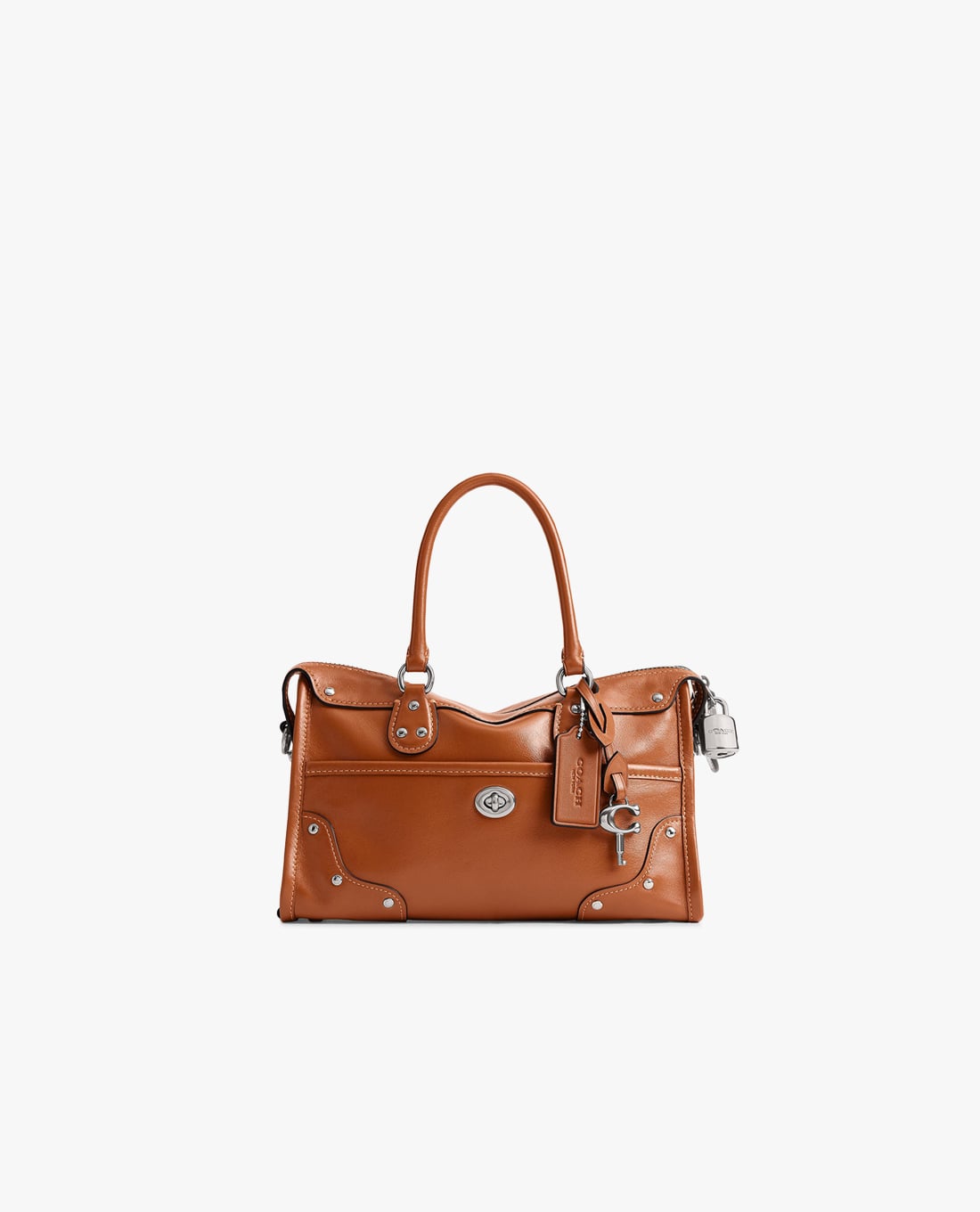 COACH - Túi đeo vai nữ phom chữ nhật Rider Satchel 24