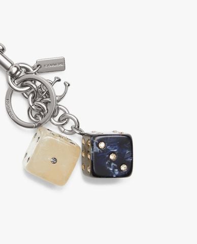  COACH - Móc khóa treo túi nữ Dice 