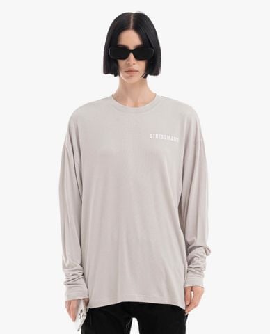  STRESSMAMA - Áo thun unisex cổ tròn tay dài Hôtel Mama 