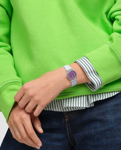  SWATCH - Đồng hồ unisex Powder Plum 25mm 