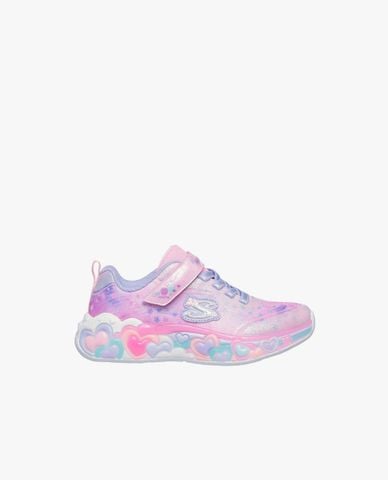  SKECHERS - Giày sneakers bé gái cổ thấp Eternal Heart Lights 