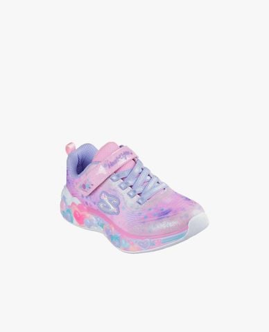  SKECHERS - Giày sneakers bé gái cổ thấp Eternal Heart Lights 
