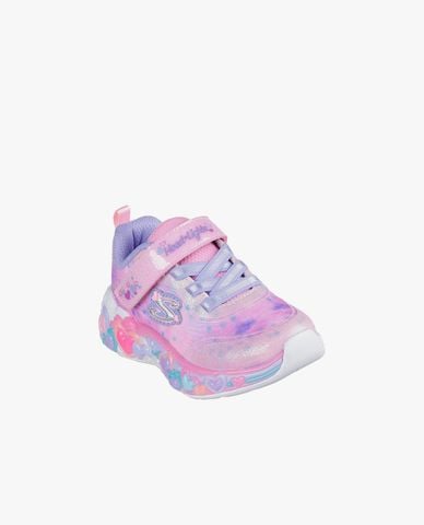  SKECHERS - Giày sneakers bé gái cổ thấp Eternal Heart Lights 
