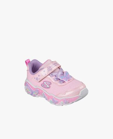  SKECHERS - Giày sneakers bé gái cổ thấp S-Lights Butterfly 