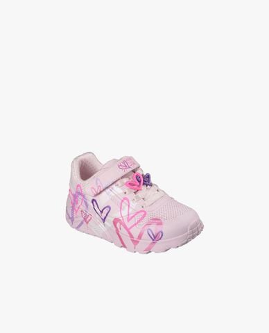  SKECHERS - Giày sneakers bé gái cổ thấp Street Uno Lite 
