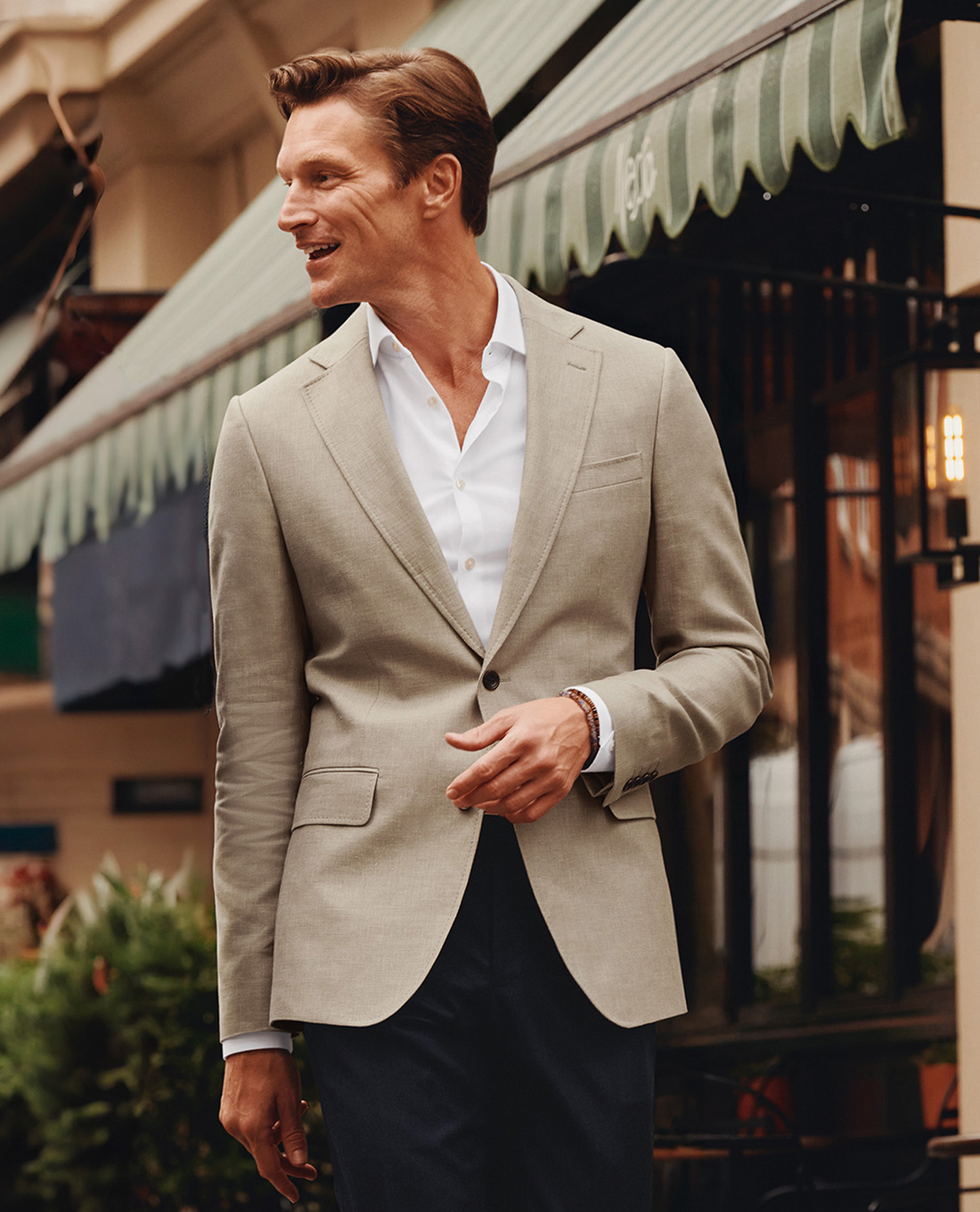 CHARLES TYRWHITT - Áo khoác blazer nam tay dài lịch lãm